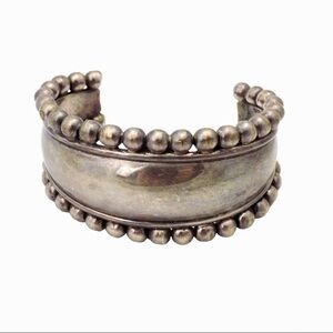 Sterling Silver Beaded Bracelet